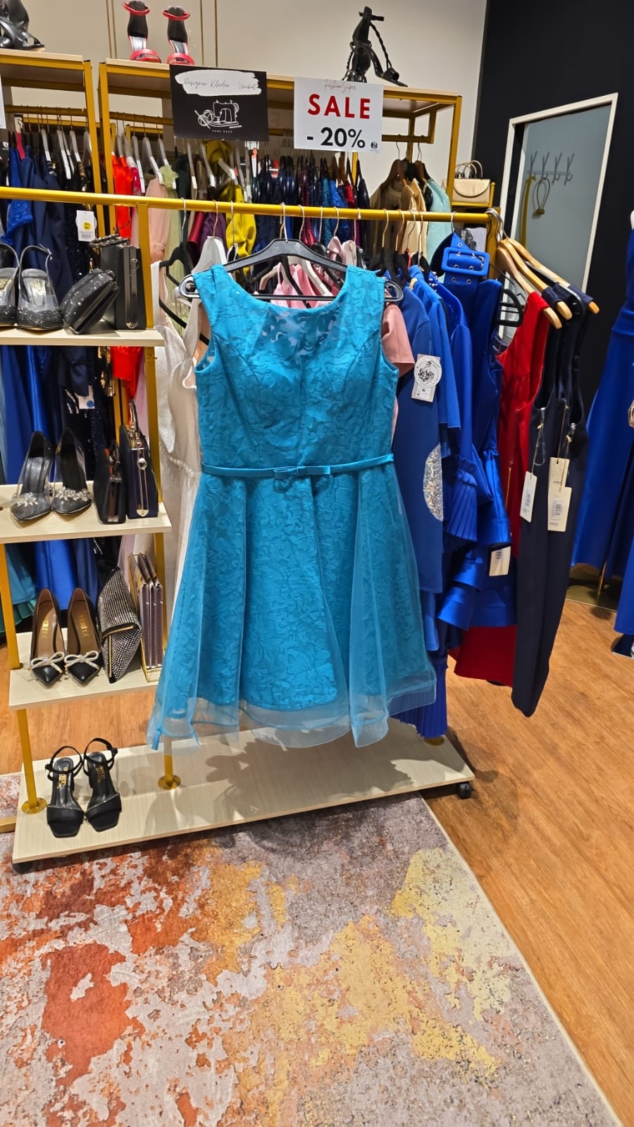 Charmantes Cocktailkleid "Aqua"