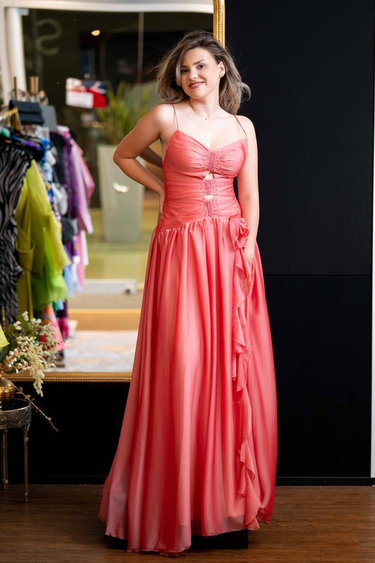 Romantisches Abendkleid "Coral Charm"