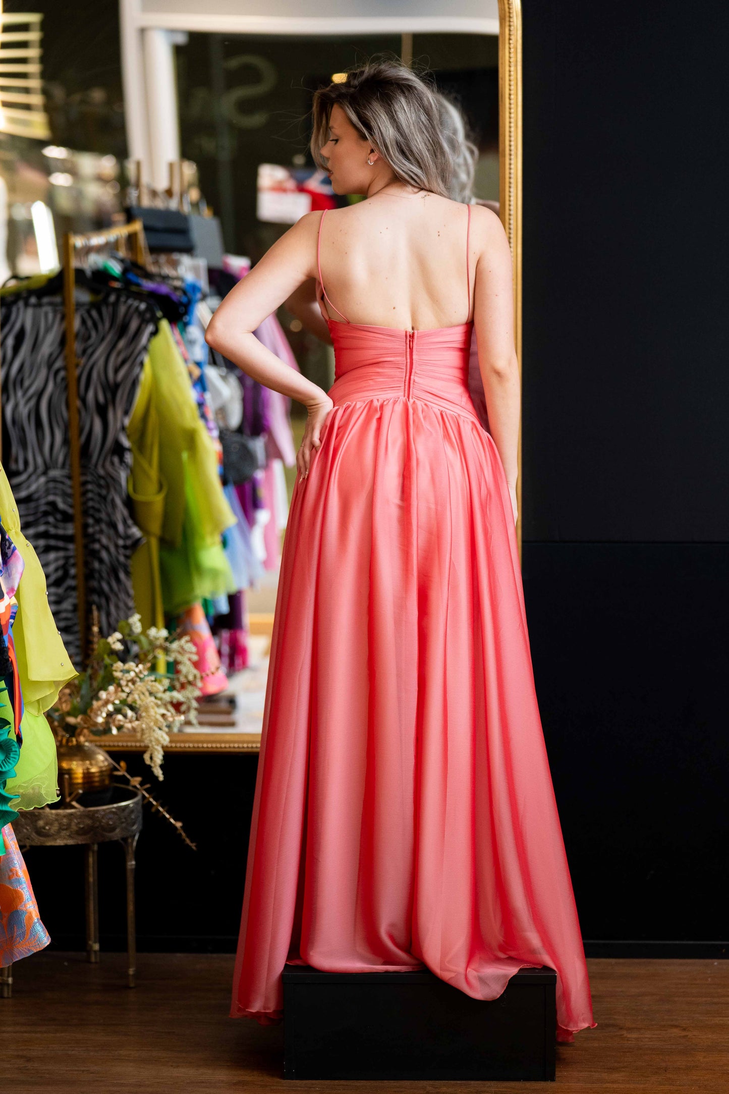 Romantisches Abendkleid "Coral Charm"